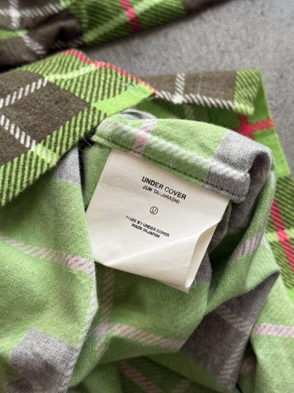 2001 UNDERCOVER CHAOTIC DISCORD Tartan Check Shirt - 画像 (4)