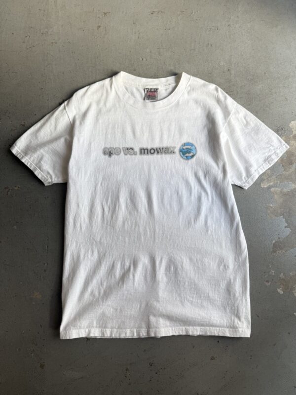90s A BATHING APE × Mo’Wax STASH Design Tee