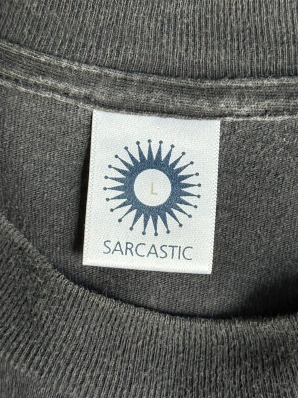 00s SARCASTIC Print Tee - 画像 (3)