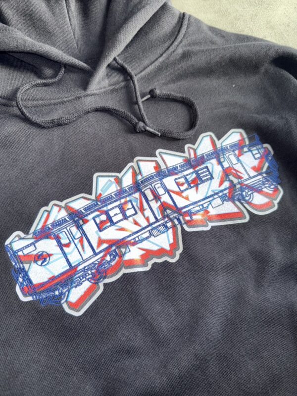 STASH PIECE + TRAINCAR HOODIE ( Size L) - 画像 (3)