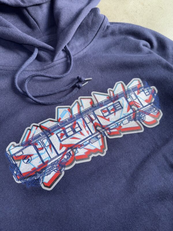 STASH PIECE + TRAINCAR HOODIE ( Size L) - 画像 (3)