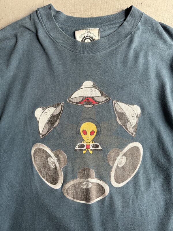 90s ANARCHIC ADJUSTMENT Alien DJ Tee - 画像 (2)