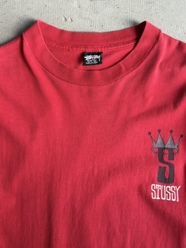 90s Stussy Crown Tee - 画像 (2)