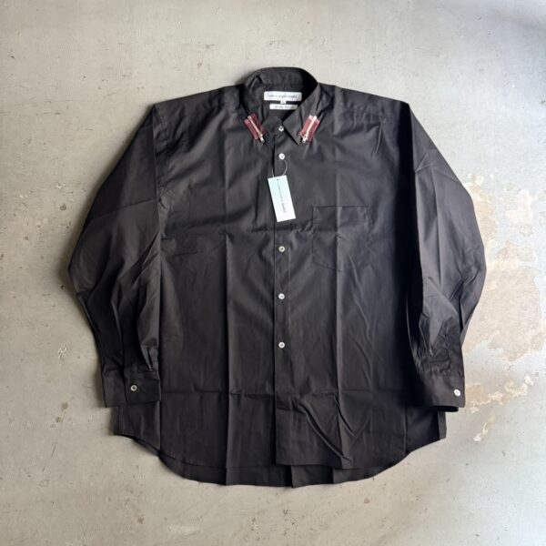 1980s CDG SHIRTS Zip Shirts Black  “DEAD STOCK”