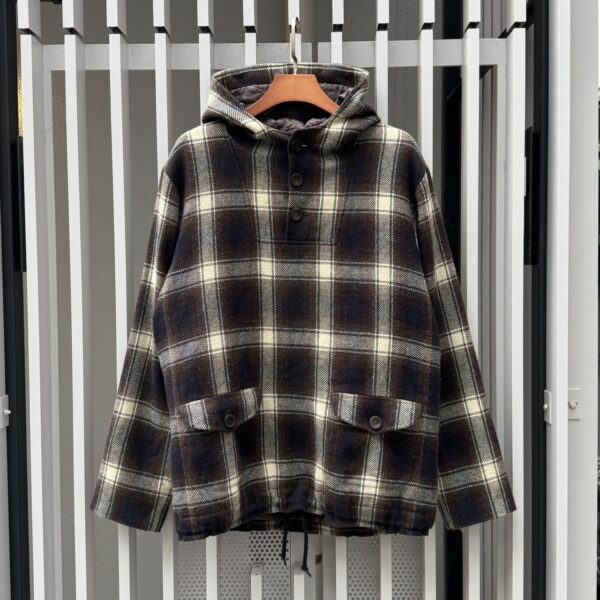 A.P.C WOOL PULL OVER HOODIE