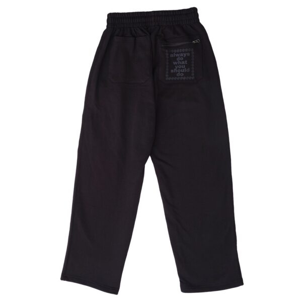 always 3116 open cuff joger - black (Size M) - 画像 (2)