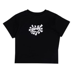 always baby he@rt tshirt - black (Size L)