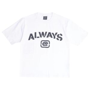 always stencil tshirt - white (Size L)