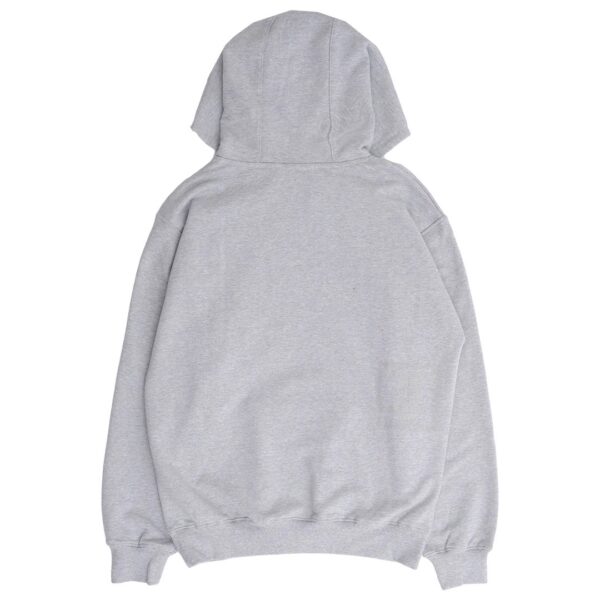 always stencil applique hoodie - grey (Size M) - 画像 (2)