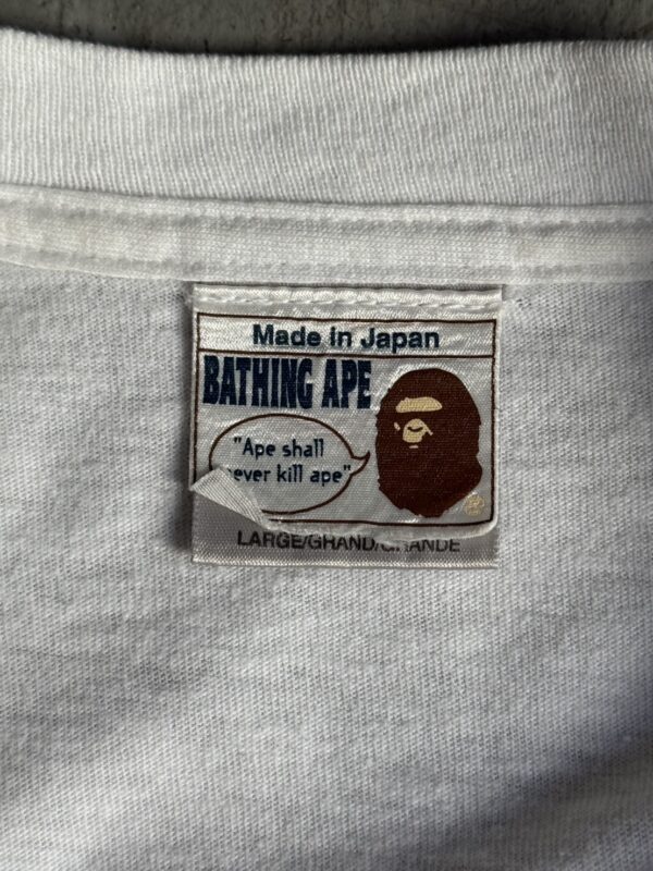 90s A BATHING APE Rainbow Tee - 画像 (3)