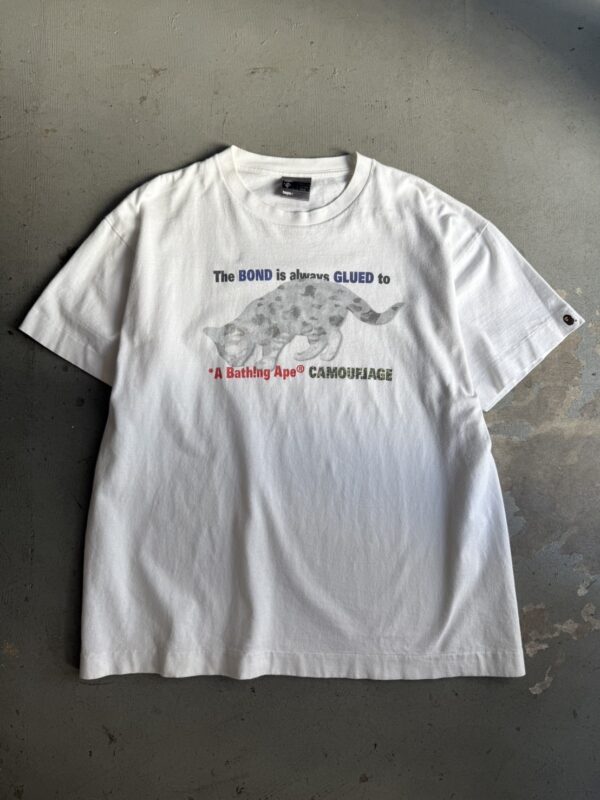 00s A BATHING APE Camouflage Tee