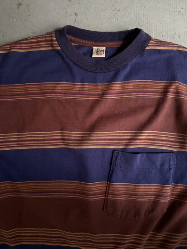 90s Stussy Border Tee - 画像 (2)