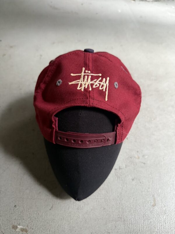 90s Stussy 6 Panel Cap - 画像 (3)