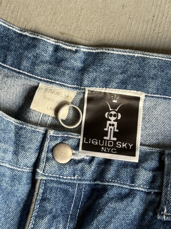 90s LIQUID SKY NYC Baggy Jeans - 画像 (3)
