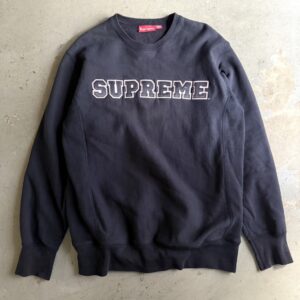 00s Supreme Harvard Logo Crewneck