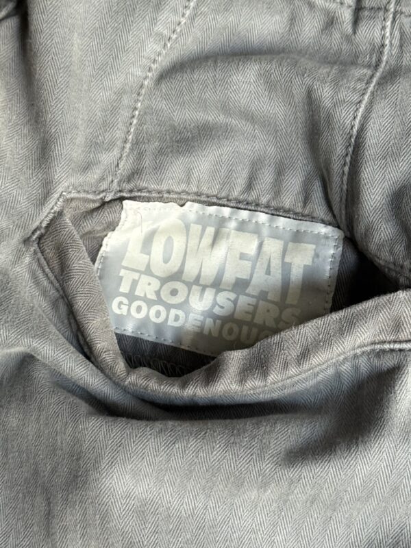 1993 GOODENOUGH “LOWFAT TROUSERS” Made in UK - 画像 (5)