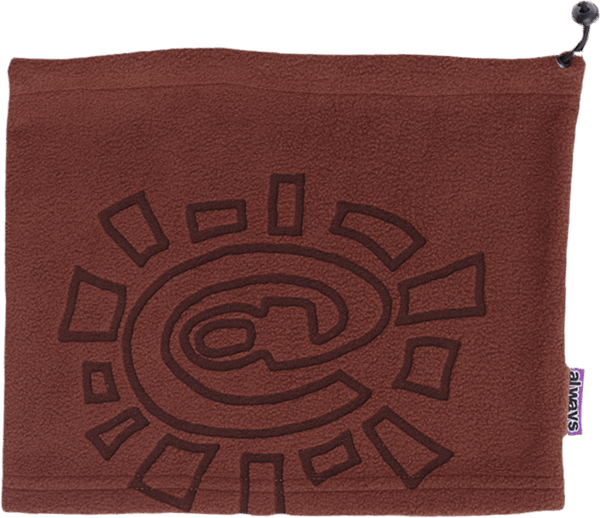 ALWAYS POLARFLEECE SNOOD BROWN