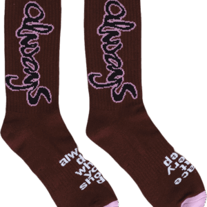 ADWYSD ALWAYS SOCKS BROWN