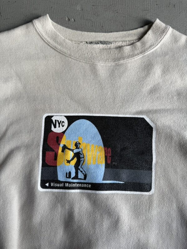 90s SUBWARE sk8thing Design Crewneck - 画像 (2)