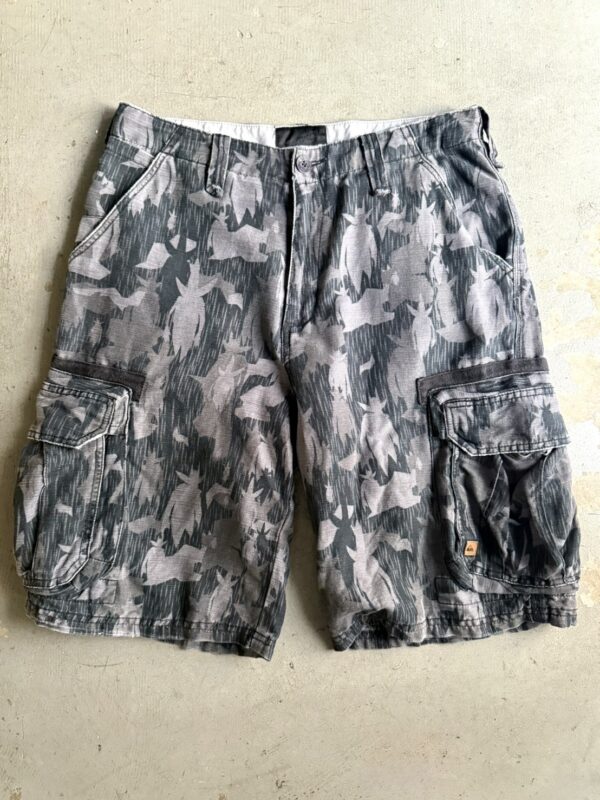 Quick Silver × Futura  Linen × Cotton Cargo Shorts