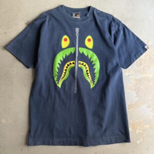 A BATHING APE Shark Print Tee