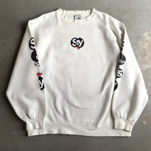 00s Stussy Sleeve Print Sweatshirt