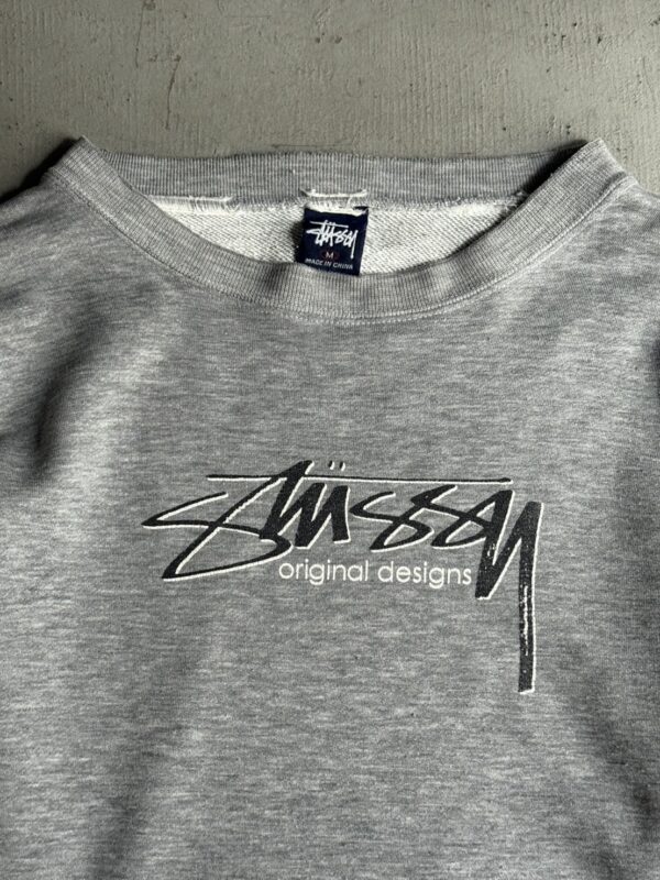 00s Stussy Original Logo Sweatshirt - 画像 (2)