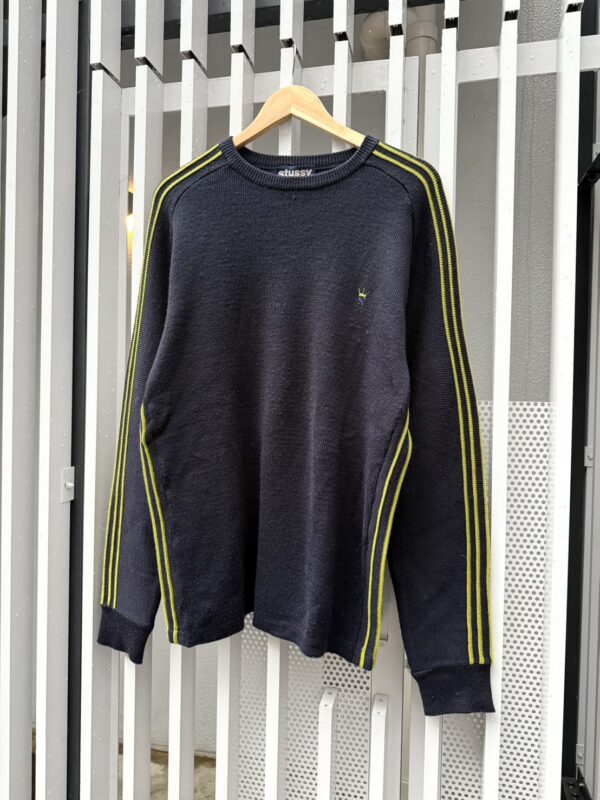90s Stussy Line Sweater OZ