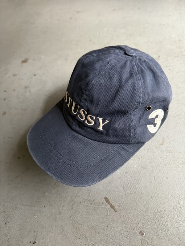 90s Stussy 3 6Panel Cap - 画像 (2)