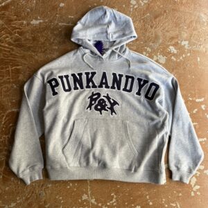 P&Y YANKEE HOODIE GREY (Size XL)