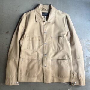 00s ARMANI JEANS LETER JACKET
