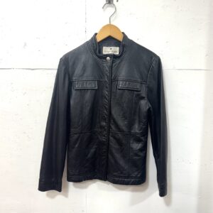 1990s courreges cow lether jacket