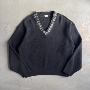 1980s C.P.COMPANY V-NECK KNIT