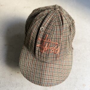 90s Stussy Plaid Cap