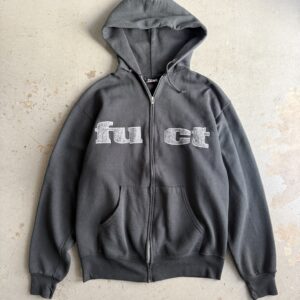 90s Fuct Logo Zip Hoodie