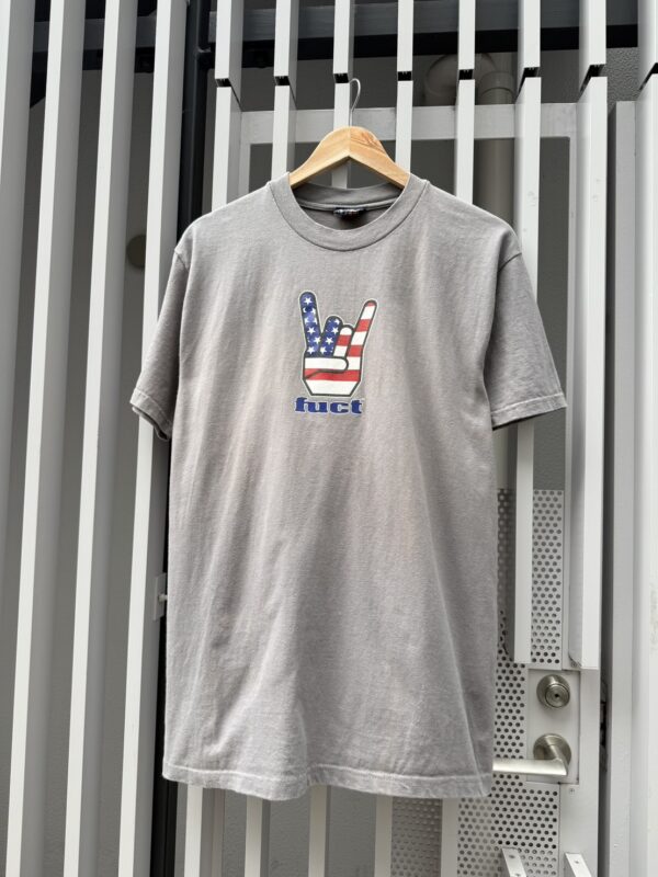 90s Fuct Hand Sign Tee - blue room