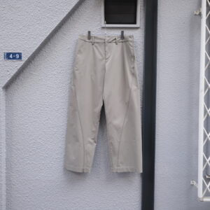 TWISTED SEAM TROUSERS SILK NYLON SAGE