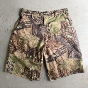 90s Stussy Outdoor Realtree Camo Nylon Shorts