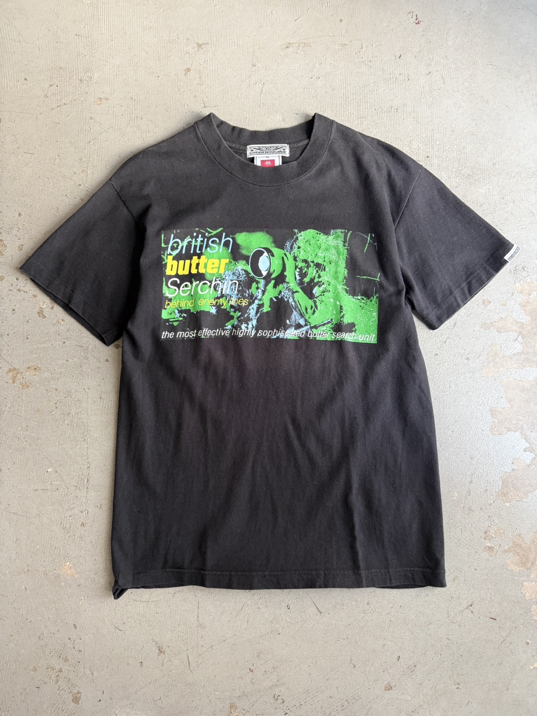 90s GOODENOUGHUK Sk8thing Design Tee - blue room