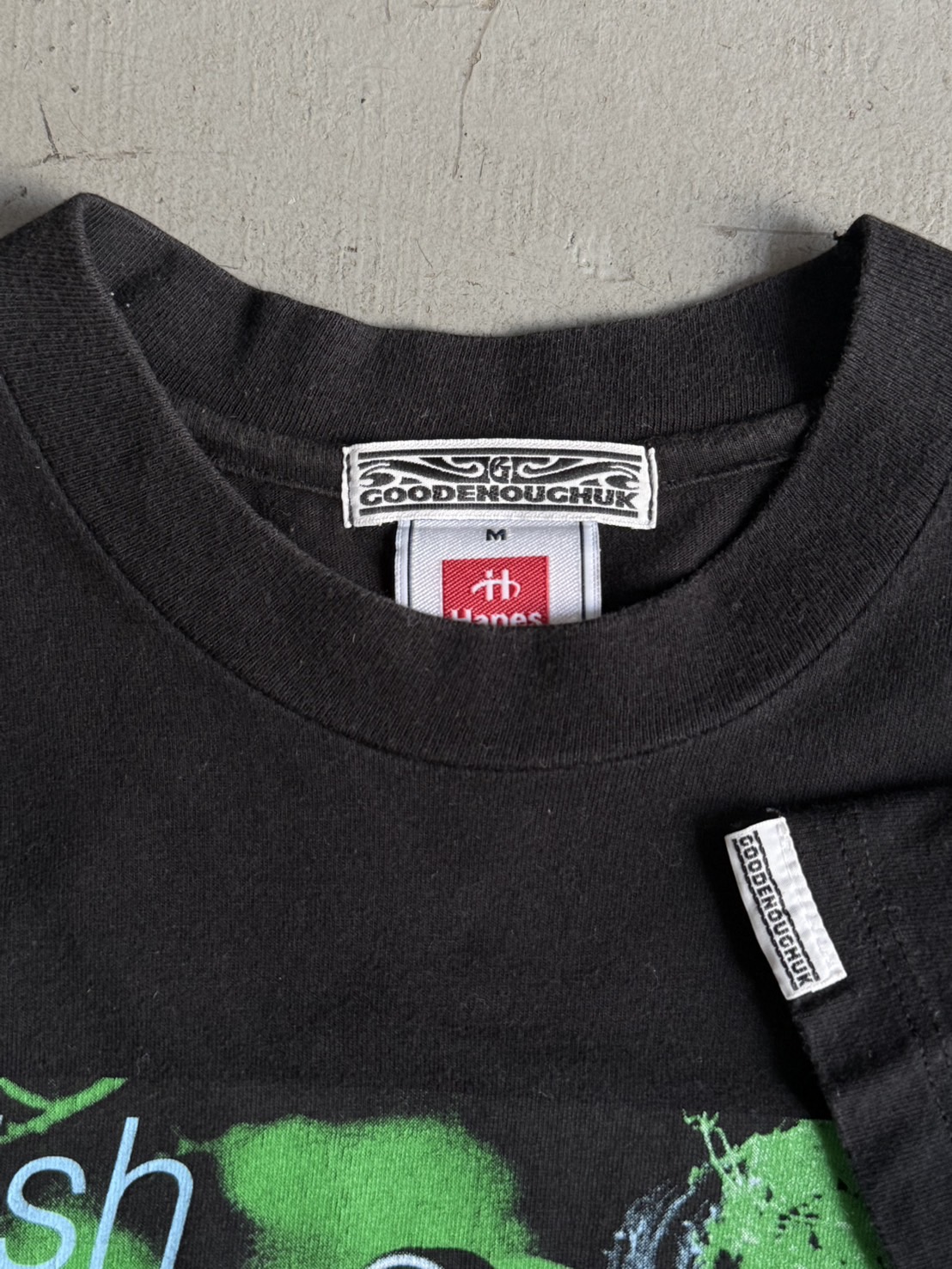 90s GOODENOUGHUK Sk8thing Design Tee - blue room