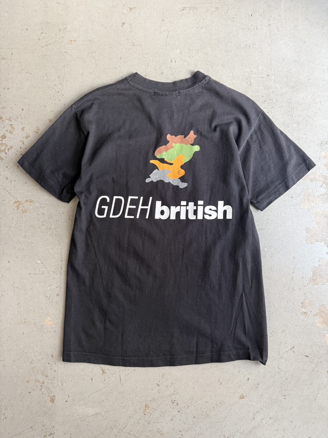 90s GOODENOUGHUK Sk8thing Design Tee - blue room