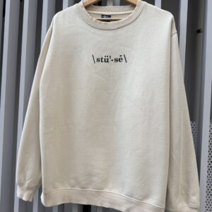 00s Stussy Logo Crewneck
