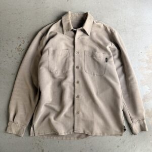 90s Stussy Striped L/S Shirt