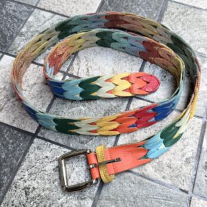 00s A BATHING APE Leather Belt