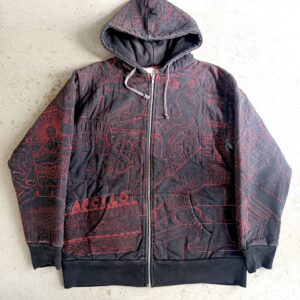 Supreme “New York Uptown” Thermal Zip Up Hoodie