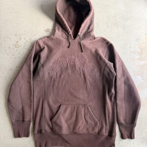 2001 Supreme  Gothic Logo Hoodie
